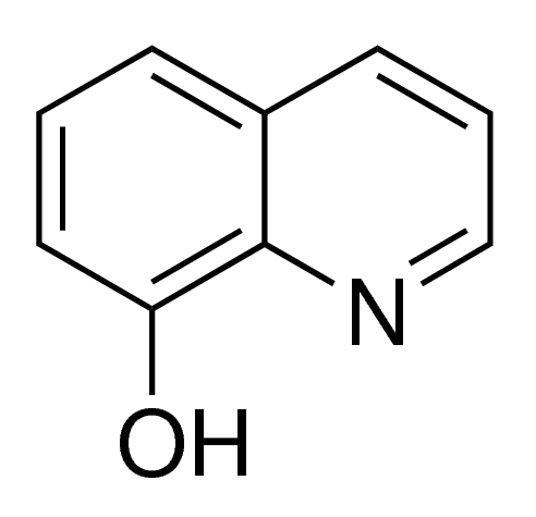 8-羟基喹啉/148-24-3分子结构式 8-羟基喹啉/148-24-3分子结构式