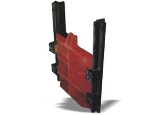 铸铁镶铜方闸门