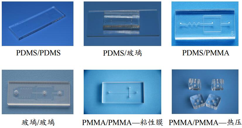 微流控PDMS/玻璃/PMMA芯片封合