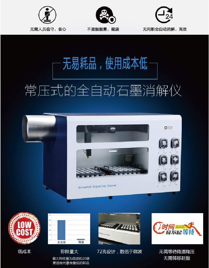 全自动石墨消解仪低成本