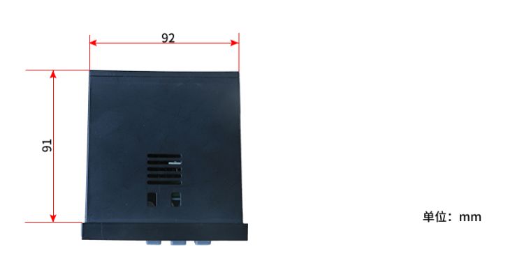 米科MIK-R9600彩屏无纸记录仪尺寸