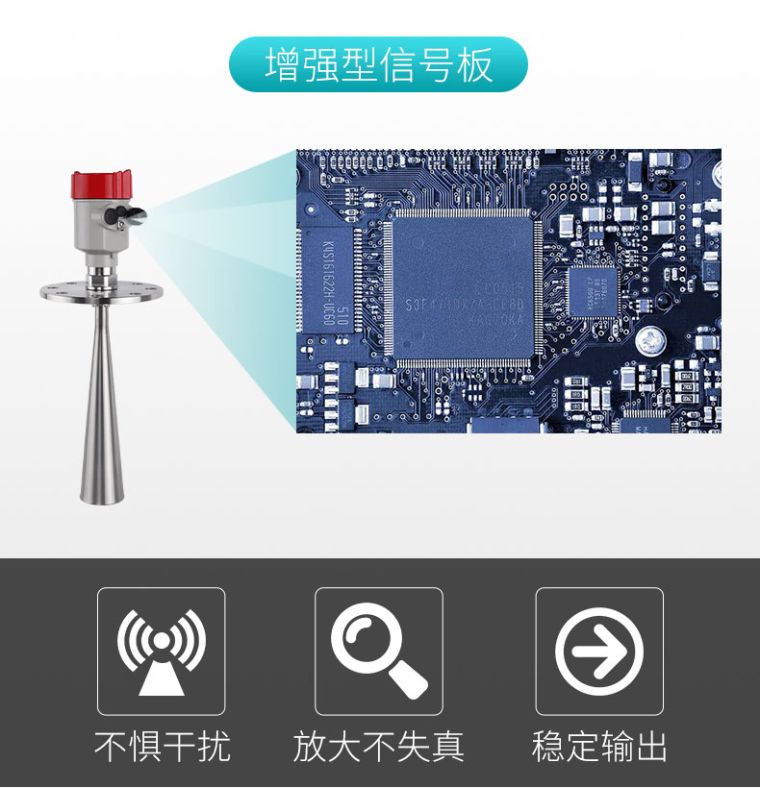 米科MIK-RD80系列智能低频雷达液位计增强信号板