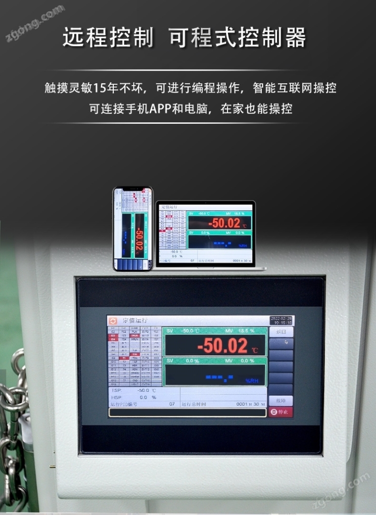 可程式高低温恒温恒湿试验箱