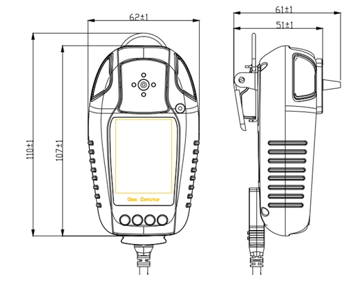 安帕尔 SPES-SO2 独行者系列手持式二氧化硫浓度检测仪详情图1