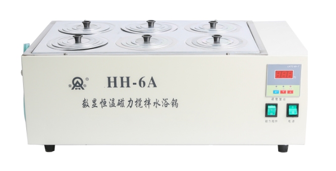 荣华 HH-6A 数显恒温磁力搅拌水浴锅详情图1