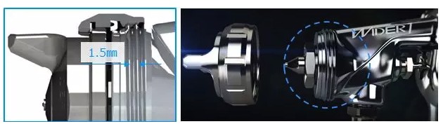 阿耐思特岩田 WIDER1-13K1G 手动喷枪详情图2