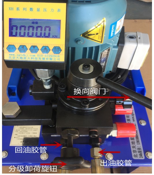 天地星火 XH-100T(电动) 分级加压卸压电动拉拔仪详情图1